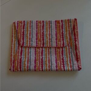 Vera Bradley Multicolor Striped Clutch